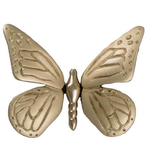 Doorware.com Nickel Silver Butterfly Door Knocker, Michael Healy MH1003