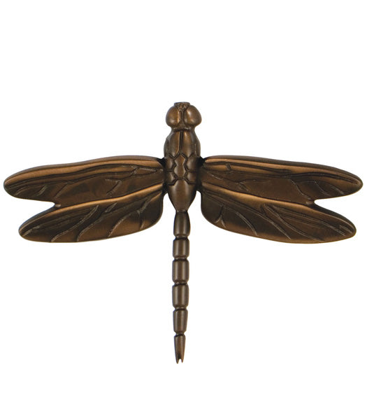 Doorware.com Large Oiled Bronze Dragonfly Door Knocker, Michael Healy MH1014