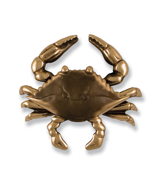 Doorware.com Large Bronze Crab Door Knocker, Michael Healy MH1152