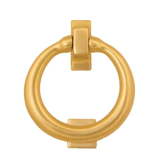 Doorware.com Polished Brass Ring Door Knocker, Michael Healy MH3191