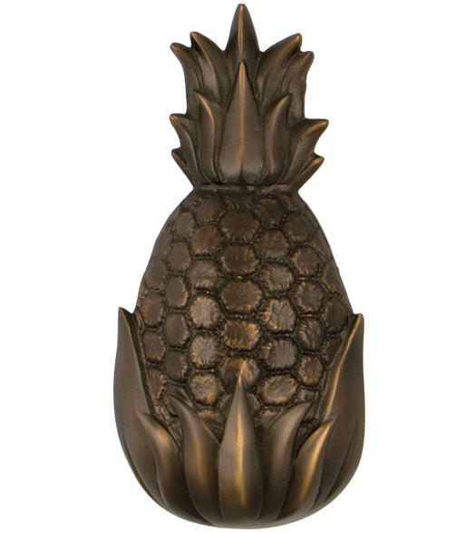 6 Inch Oiled Bronze Palm Springs Pineapple Door Knocker, Michael Healy MHS13