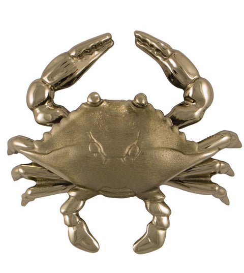 Doorware.com 4-1/2 Inch Nickel Silver Crab Door Knocker, Michael Healy MHS133