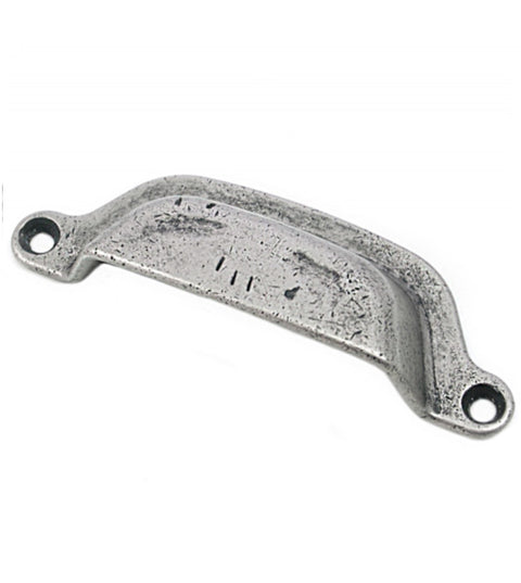 3 Inch Riverstone Cabinet Cup Pull, MNG 847
