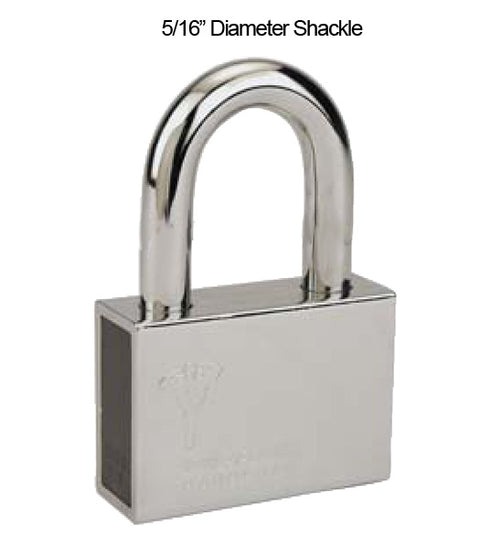 Mul-T-Lock Security Padlock with 5/16 Diameter Shackle, 2 Inch Clearance