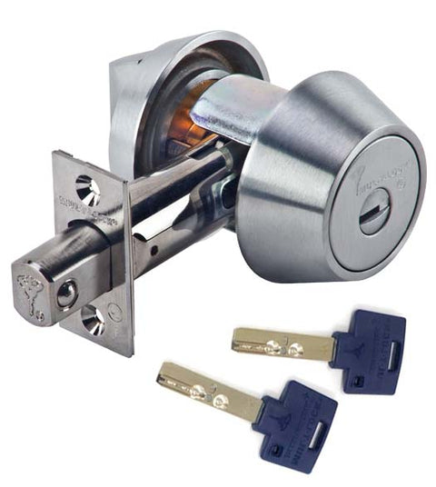 Mul-T-Lock Hercular Thick Door Deadbolt, 206SP-HD1-THK