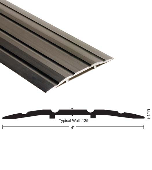 4 x 1/4 x 36 Saddle Threshold, NGP 413-36