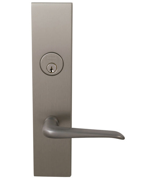 Contemporary Lever Mortise Lockset, Omnia 12042