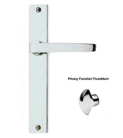 Doorware.com Modern Narrow Plate Latchset, Omnia 17036