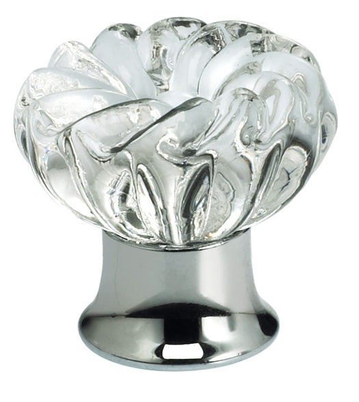 Doorware.com Romantic Colored Glass Cabinet Knob, Omnia 4341