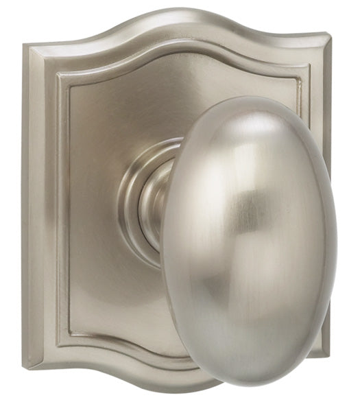 Fancy Solid Brass Egg Knob, Omnia 434AR
