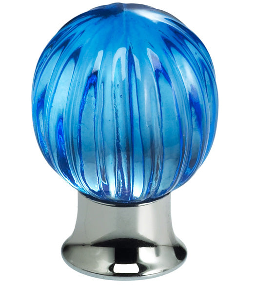 Doorware.com Globe Colored Glass Cabinet Knob, Omnia 4405