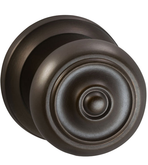 Traditional Button Door Knob, Omnia 473/00