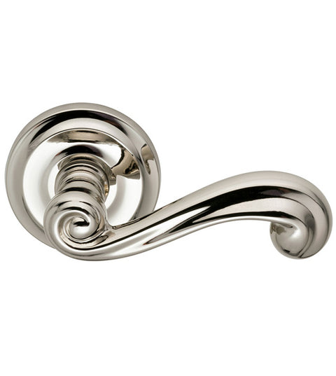 Elegant Scroll Door Lever, Omnia 55/00