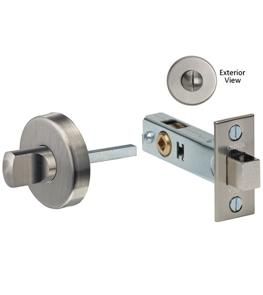 Voyager Stainless Steel Privacy Bolt, Omnia 6001