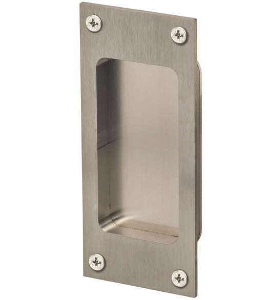 Satin Stainless Steel 5 Inch Flush Pull, Omnia 7012/0