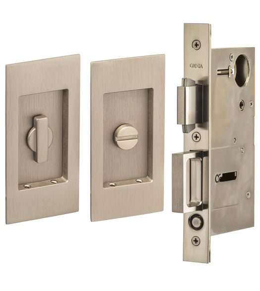 4-1/2 Inch Pocket Door Privacy Set, Omnia 7036/L
