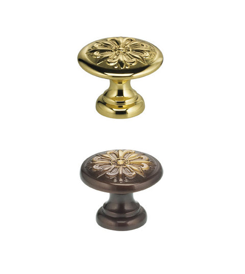 Flower Cabinet Knob, Omnia 7105