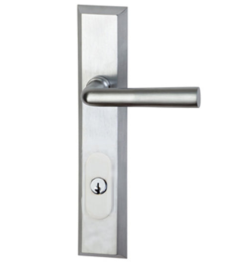 Square American Cylinder Patio Door Trim Set, Omnia 72000ACB