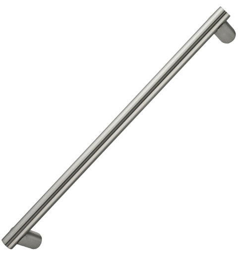 Modern Round Solid Stainless Steel Door Pull, Omnia 721