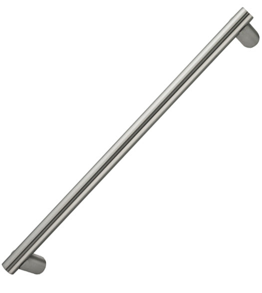 Modern Round Solid Stainless Steel Door Pull, Omnia 721