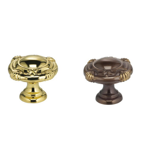 Tassel and Crest Cabinet Knob, Omnia 7430