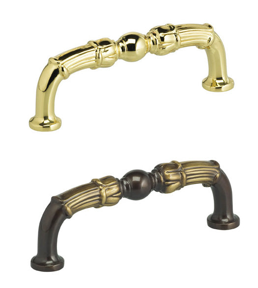Ornate Tulip Cabinet Pull, Omnia 7432