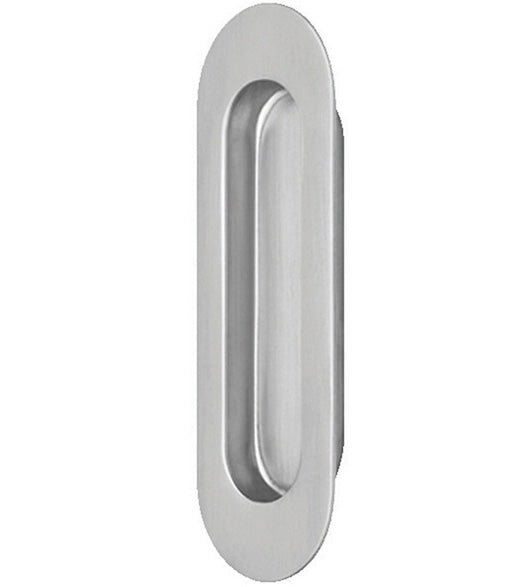 4-3/4 x 1-9/16 Oval Stainless Steel Cup Pull, Omnia 7505