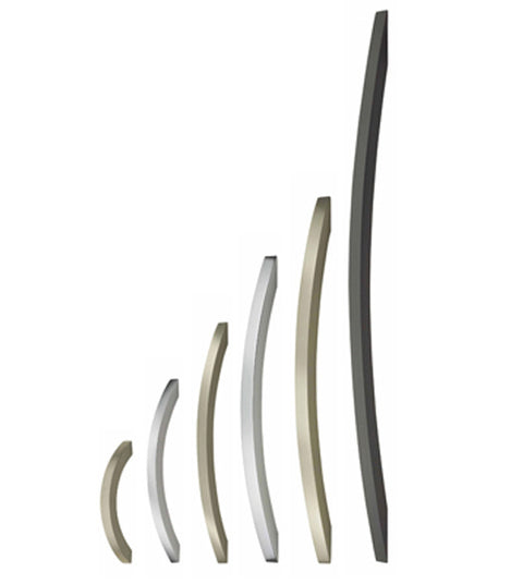 Ultra Sleek Cabinet Pull, Omnia 9007