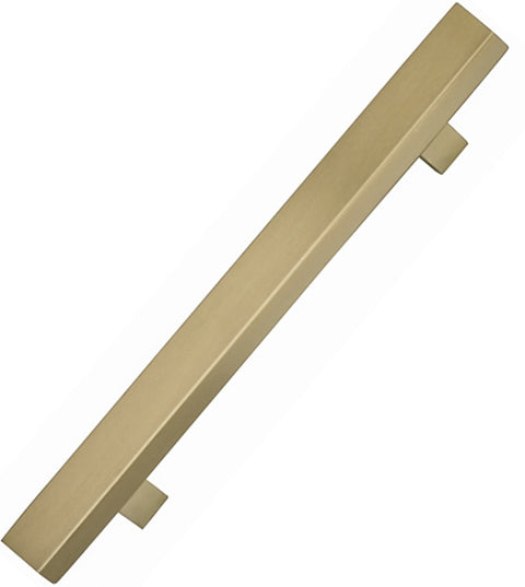4 Inch Rectangular Cabinet Pull, Omnia 9010/102
