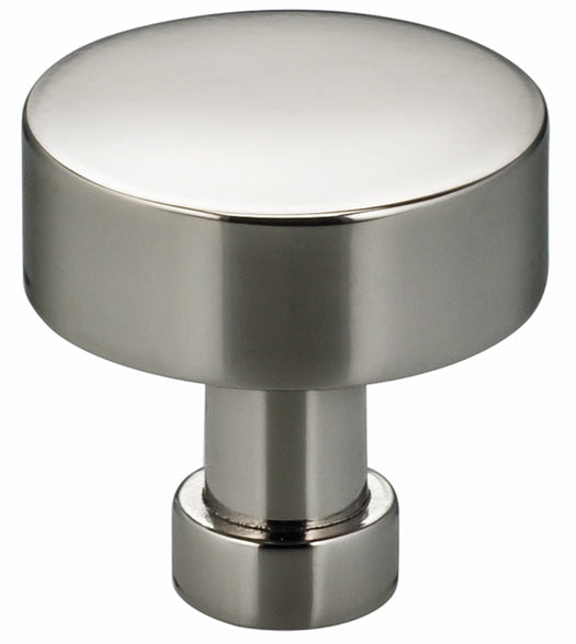 1 Inch Diameter Helsinki Cabinet Knob, Omnia 9035/25