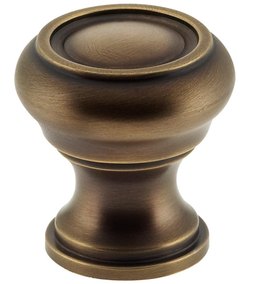 Concave Center Traditional Cabinet Door Knob, Omnia 9045