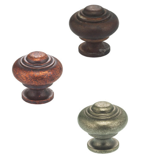 Daphne Vintage Finish Cabinet Knob, Omnia 9102/30
