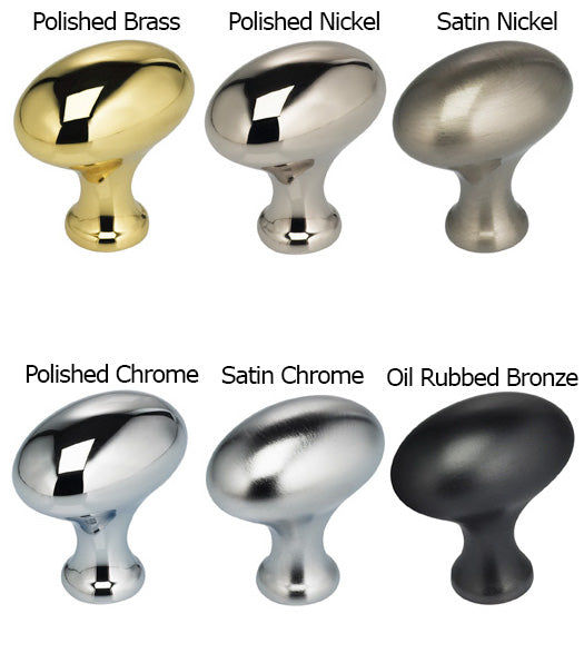Egg Cabinet Knob, Omnia 9105/35