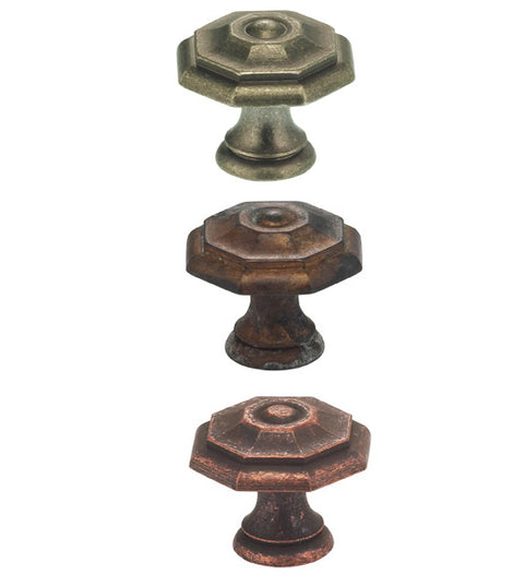 Doorware.com Irena Vintage Finish Cabinet Knob, Omnia 9145