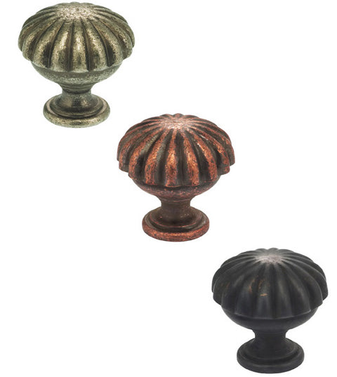 Doorware.com Elegant Vintage Finish Cabinet Knob, Omnia 9168