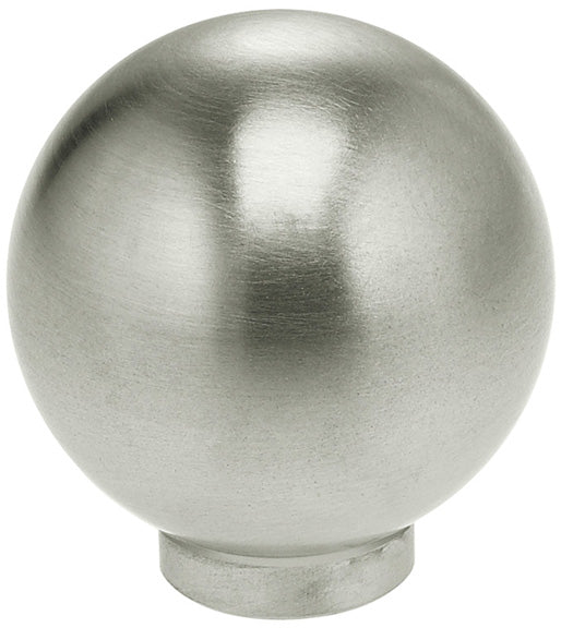 Ball Stainless Steel Cabinet Knob, Omnia 9180-US32D
