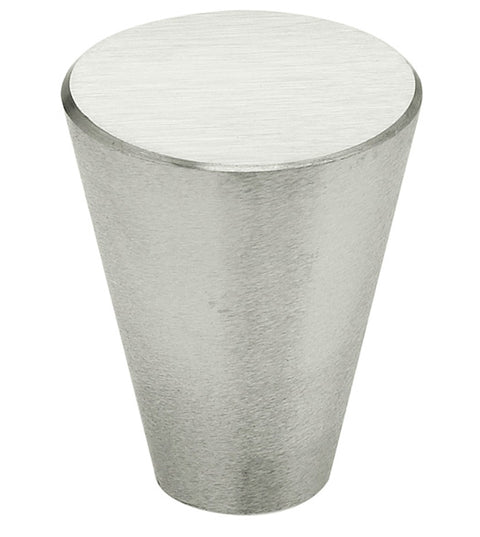 Modern Cone Stainless Steel Cabinet Knob, Omnia 9181-US32D
