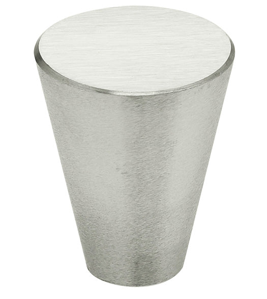 Modern Cone Stainless Steel Cabinet Knob, Omnia 9181-US32D