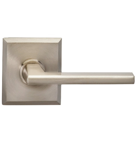 Modern Lever with Rectangular Rose, Omnia 925RT