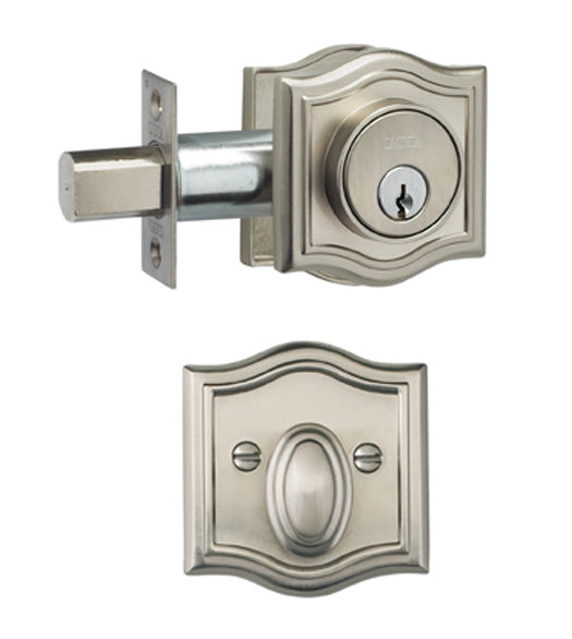 Arched Single Cylinder Deadbolt, Omnia ARCHDB