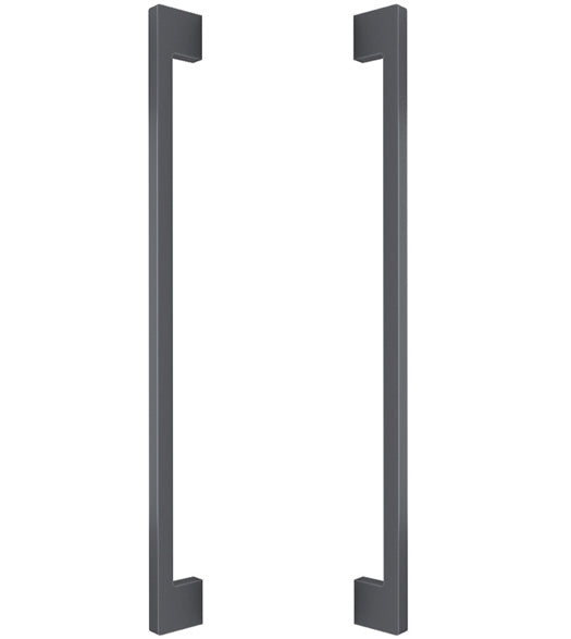 Charlotte Door Pull Back-to-Back Pair, Omnia BTB-1969P