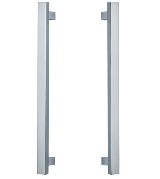 Back-to-Back Modern Rectangular Door Pull Set, Omnia BTB-9010P