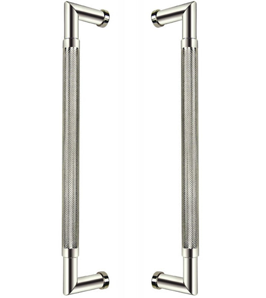 Back-to-Back Knurled Door Pull Set, Omnia BTB-9037P