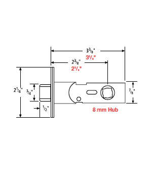 Doorware.com Latch for Omnia Stainless Steel Leversets