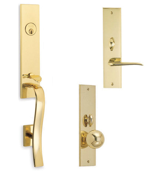 Doorware.com Waldorf Entrance Handleset Omnia