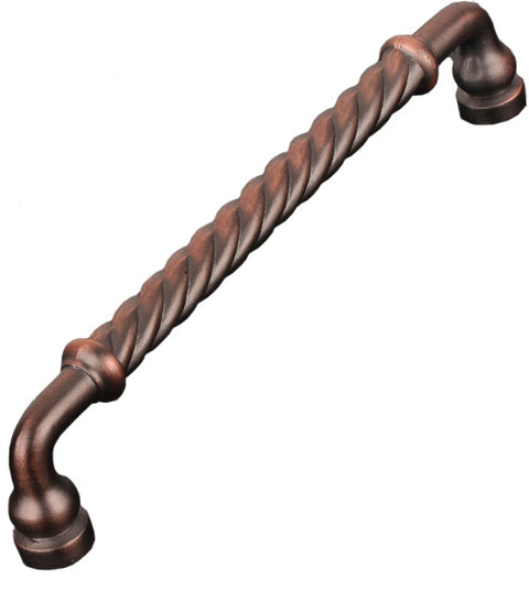 12 Inch Twisted Door Handle, RK International PH-4803