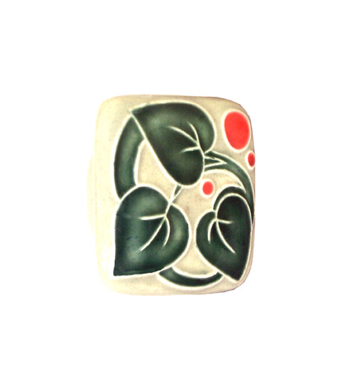 Doorware.com Ivory Art Cabinet Knob, Acorn PS1YP