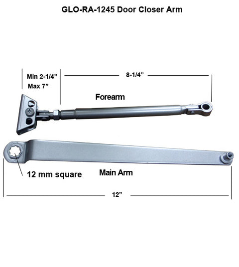Regular Door Closer Arm, Global RA-1240