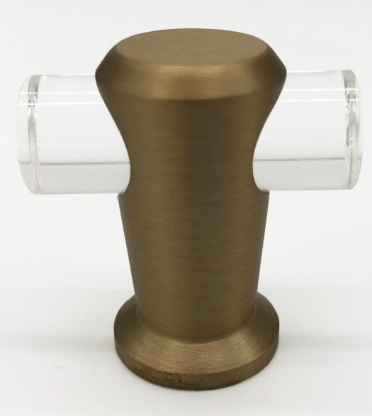 1-3/8 Inch Radiance Acrylic Cabinet Knob, RK International CK-70