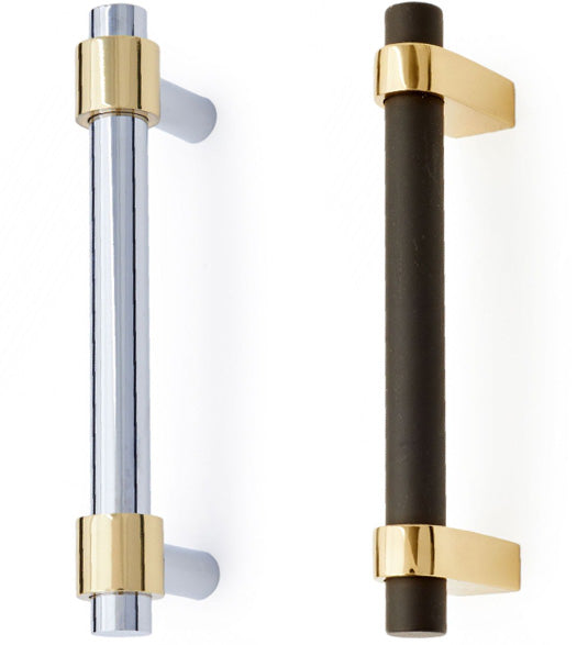 Contemporary Two Toned Cabinet Door Pull, RK International CP-54
